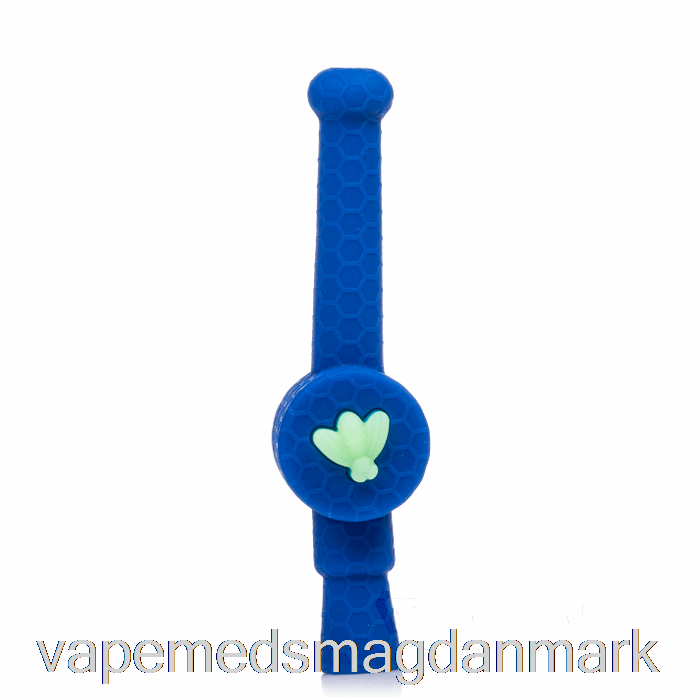 Vape Væske Stratus Reclaimer Honning Dipper Silikone Dup Halm Navy / Uv Bee (blå / Uv Grøn Bi)